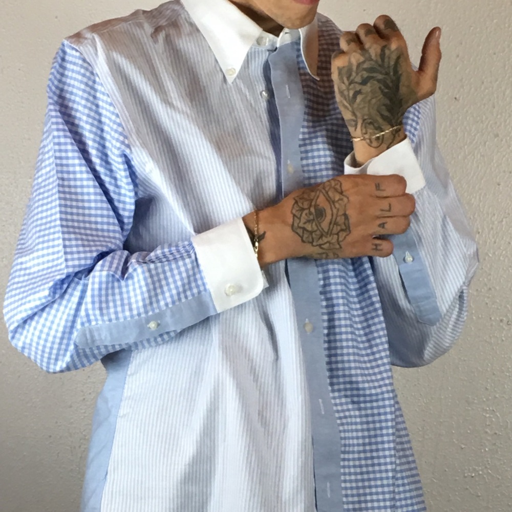 Brooks brothers no pattern button down